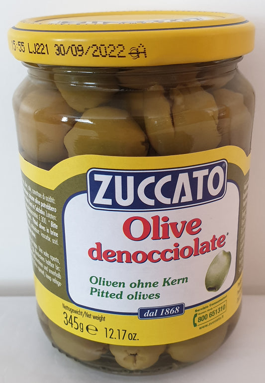 Zuccato Gruene Oliven ohne Kern