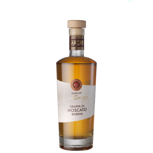 marcati grappa vintage moscato riserva